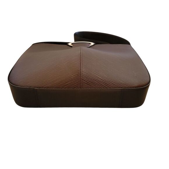 LOUIS VUITTON Epi Brown Leather Reverie Shoulder Bag Handbag - Picture 12 of 16